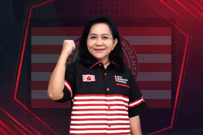 Hj. Lucianty mengundurkan diri, karena akan maju sebagai Bupati Kabupaten Musi Banyuasin (Muba).