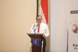 Edward Candra Hadiri Focus Group Discussion (FGD) pencegahan dan penanggulangan kebakaran hutan kebun dan lahan pada wilayah ekosistem gambut di Provinsi Sumsel tahun 2024. Bertempat di Balroom Novotel, Palembang (28/08/2024).