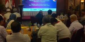Rapat Kerja Nasional (Rakernas) Serikat Media Siber Indonesia (SMSI) tahun 2024 yang dilaksanakan di Hotel Jayakarta