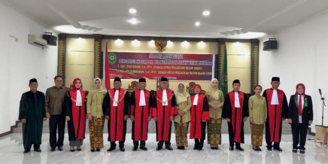 selamat bertugas di tempat yang baru," ujar H. Sandi Fahlepi, Sabtu (3/8/2024).