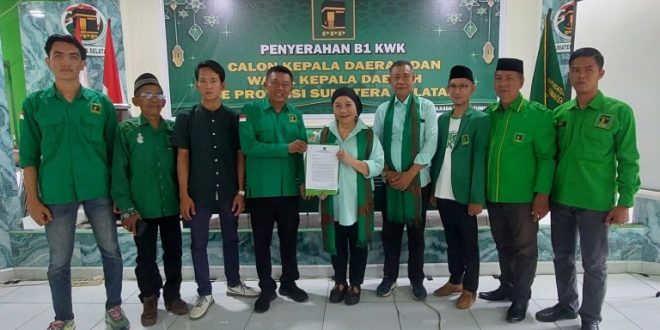 Giliran Partai Persatuan Pembangunan (PPP) sebagai Partai Politik (Parpol) Non Parlemen yang memberikan dukungan kepada Hj. Lucianty dan H. Syaparuddin untuk maju sebagai Bupati dan Wakil Bupati Kabupaten Musi Banyuasin (Muba) pada Pemilihan Kepala Daerah (Pilkada) tahun 2024.