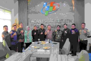 Badan Pusat Statistik (BPS) Kota Palembang resmi rilis Berita Resmi Statistik (BRS) Bulan Juli 2024 di Kantor BPS, Jalan Talang Semut Palembang, Kamis (01/08).