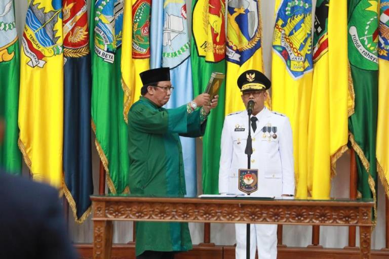 Rahman Hadi dilantik sebagai Pj. Gubernur Riau oleh Menteri Dalam Negeri (Mendagri) Republik Indonesia, Tito Karnavian, pada hari Kamis tanggal 15 Agustus 2024. (Musi News / DPD.go.id)