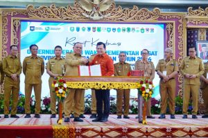 Sandi Fahlepi SP MSi menghadiri Rapat Koordinasi Gubernur Sebagai Wakil Pemerintah Pusat (GWPP) Provinsi Sumatera Selatan Tahun Anggaran 2024, Rabu (21/8/2024).