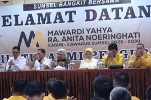 Dewan Pimpinan Daerah (DPD) Partai Golongan Karya (Golkar) dan Partai Gerakan Indonesia Raya (Gerindra) menggelar konsolidasi bersama, pada hari Jum’at tanggal 9 Agustus 2024.