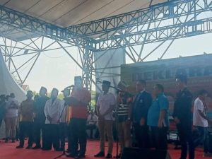Beni Hernedi, ditunjuk menjadi Panglima Perang Hj. Lucianty dan H. Syaparuddin