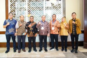 Rapat Koordinasi Nasional (Rakornas) Stunting Tahun 2024 yang dihelat di Hotel Grand Sahid Jaya, Jakarta, pada Rabu (4/9/2024).