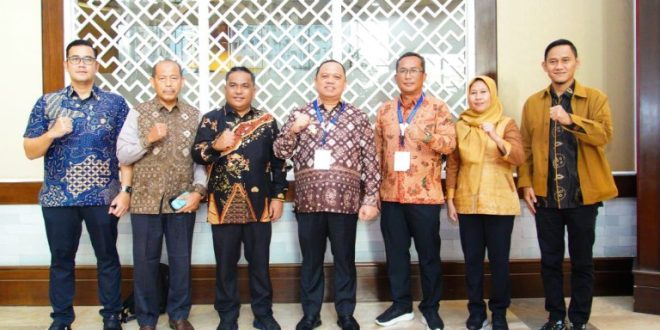 Rapat Koordinasi Nasional (Rakornas) Stunting Tahun 2024 yang dihelat di Hotel Grand Sahid Jaya, Jakarta, pada Rabu (4/9/2024).