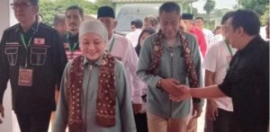 Komisi Pemilihan Umum Daerah (KPUD) Kabupaten Musi Banyuasin (Muba) resmi menetapkan Hj. Lucianty dan H. Syaparuddin sebagai Pasangan Calon Bupati dan Calon Wakil Bupati Kabupaten Muba pada Pemilihan Kepala Daerah (Pilkada) tahun 2024, pada hari Minggu tanggal 22 September 2024.