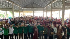 Ir. Hj. Lucianty, S.E. bersama Dewan Pimpinan Cabang (DPC) Partai Persatuan Pembangunan (PPP) Muba melangsungkan Konsolidasi di Desa Panai, Kecamatan Sanga Desa, Kabupaten Muba. Minggu, 22 September 2024.