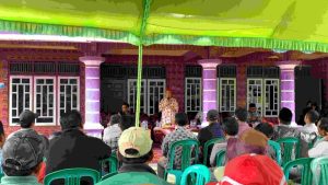 Puluhan petani kelapa sawit mandiri dari perwakilan setiap Kecamatan-Kecamatan di Muba, Kamis (26/9/2024) siang di Desa Bumi Kencana C4, Sungai Lilin, Musi Banyuasin
