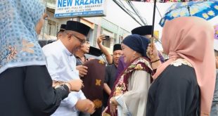 Ratusan masyarakat provinsi Sumatera Barat (Sumbar) yang telah menetap di Sungai Lilin dan tergabung dalam PKDP, rupanya menyambut kedatangan Calon Bupati dan Calon Wakil Bupati Kabupaten Muba Nomor Urut 1, Hj. Lucianty dan H. Syaparuddin.