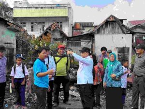 Peristiwa kebakaran yang terjadi beberapa hari yang lalu di Jalan Slamet Riadi