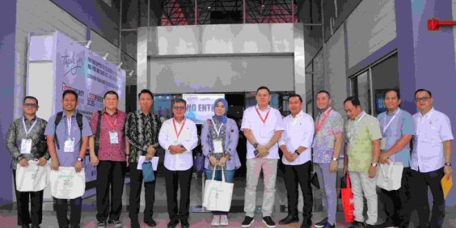 kepala OPD Kota Palembang menghadiri pembukaan acara Teknologi Terpadu atau Integrated Technology Event (ITE) 2024, di Jakarta Internasional Expo (JIExpo) Kemayoran, Rabu, (18/9/2024).