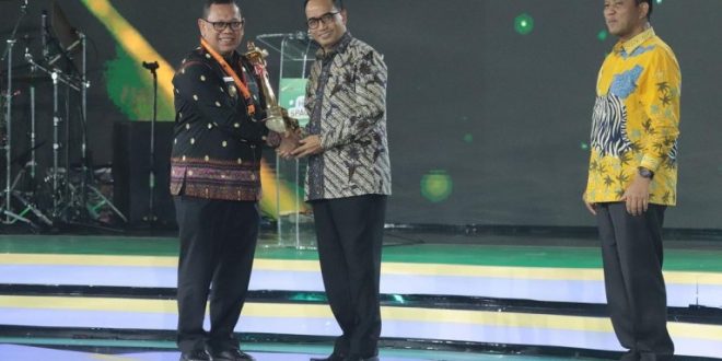 Ucok Abdulrauf Damenta, di Ballroom JIExpo Kemayoran Center & Theatre Area Jakarta, Sabtu (7/9/2024).