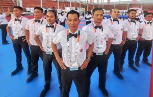 Al Perryadi, Wasit Cabang Olahraga Kick Boxing pada Pekan Olahraga Nasional Tahun 2024