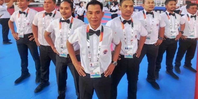 Al Perryadi, Wasit Cabang Olahraga Kick Boxing pada Pekan Olahraga Nasional Tahun 2024