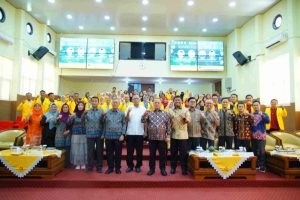 Acara ini berlangsung di Gedung Juaini Mukti, UPT Lembaga Bahasa Unsri, pada Jumat (18/10/2024).