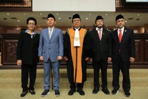 Pimpinan Dewan Perwakilan Daerah Republik Indonesia periode 2024-2029. (foto : Biro Pemberitaan dan Media DPD RI)