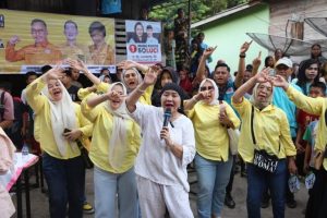 Hj. Lucianty, Calon Bupati kabupaten Musi Banyuasin Nomor Urut 1.