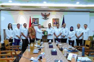 Rapat khusus Pemerintah Kota (Pemkot) Palembang bersama jajaran Kemenhub RI di Gedung Karsa Kemenhub, Jakarta, Kamis (3/10/2024).