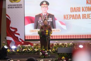 Elen Setiadi Menghadiri Pisah Sambut Kapolda Sumatera Selatan Bapak Komjen. Pol. A. Rachmad Wibowo, S.I.K Kepada Bapak Irjen. Pol. Andi Rian R Djajadi, S.I.K. M.H., (Hotel Arista Palembang, Senin, 30/09/2024).