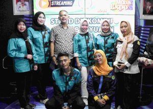 Kemeriahan di Stand Dinas Komunikasi dan Informatika (Dinkominfo) dalam pameran Muba Expo belum juga padam.