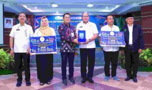 Kegiatan ini dilaksanakan dalam rangka memperingati Hari Ulang Tahun KORPRI ke-53, berlangsung di Auditorium Pemkab Muba pada Rabu, 16 Oktober 2024.
