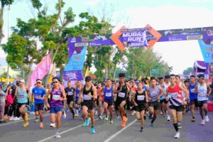 Kegiatan Muba Fun Run yang dikemas dalam rangka Hari Ulang Tahun Tentara Nasional Indonesia (HUT TNI) ke-79 dan Hari Sumpah Pemuda ke-96 Tahun 2024.