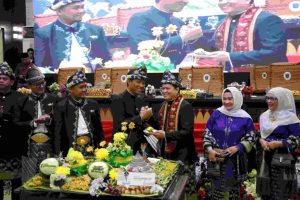 Elen Setiadi menghadiri Rapat Paripurna Istimewa Kabupaten OKI dalam rangka memperingati HUT Kabupaten OKI ke-79. Jum'at 11/10/24).
