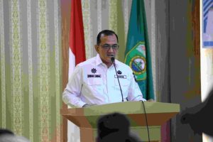 Edward Candra hadiri rapat inventarisasi peraturan kepala daerah kabupaten/kota di Provinsi Sumsel tahun 2024 yang diselengarakan oleh Biro Hukum dan HAM Setda Provinsi Sumsel. Bertempat di Swarna Dwipa Palembang, Rabu (23/10/2024).