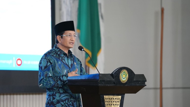 Menteri Agama RI Prof KH Nasaruddin Umar hari ini membuka Konsolidasi Nasional Program Kerja Kerukunan Umat Beragama (KUB) 2024.