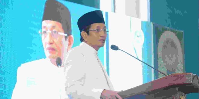 Menteri Agama Nasaruddin Umar. Foto: Dwiki Iqbal