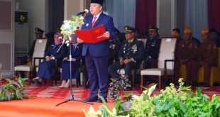 Peringatan Hari Pahlawan ke-79 tahun 2024 di Kabupaten Musi Banyuasin (Muba) berlangsung khidmat dengan semangat patriotisme yang tinggi, pada Minggu (10/11/2024)