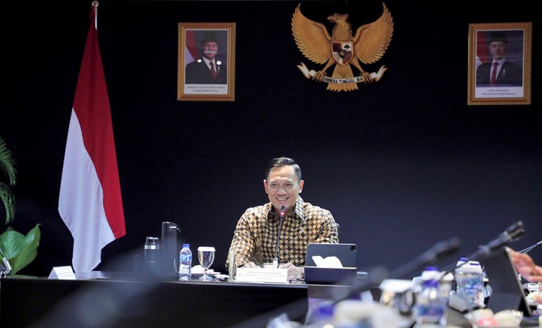 Menteri Koordinator Bidang Infrastruktur dan Pembangunan Kewilayahan, Agus Harimurti Yudhoyono (Menko AHY), mengajak seluruh elemen bangsa untuk memanfaatkan peluang besar berupa bonus demografi yang akan terjadi di Indonesia antara tahun 2030 hingga 2040, Jakarta, Sabtu (23/11/2024). Foto. Humas Kemenko Infra.