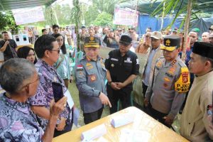 Pj. Gubernur Sumsel Elen Setiadi melakukan Pemantauan Patroli Udara dan Pengecekan Pelaksanaan Pemungutan Suara Pilkada Tahun 2024.