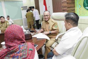 Pemkab Musi Banyuasin (Muba) menyambut hangat Entry Meeting Tim Badan Pemeriksa Keuangan (BPK) Perwakilan Provinsi Sumatera Selatan, Senin (18/11/2024) berlangsung di ruang Serasan Sekate