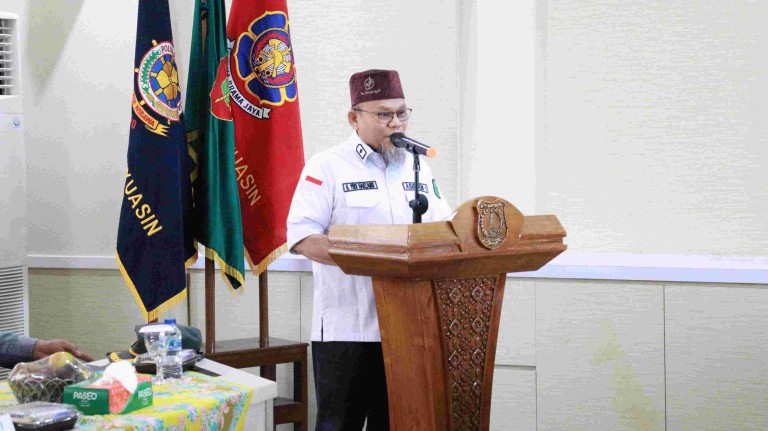 Pemerintah Kabupaten Musi Banyuasin (Pemkab Muba) melalui Satuan Polisi Pamong Praja (SatPol PP) mengadakan Rapat Koordinasi (Rakor) Linmas dan Kewaspadaan Dini untuk memastikan wilayah Kabupaten Muba tetap aman dan kondusif, Rabu, (20/11/2024)