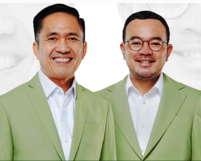 Pasangan Calon Wali Kota dan Wakil Wali Kota Palembang Nomor Urut 02, Ratu Dewa dan Prima Salam.