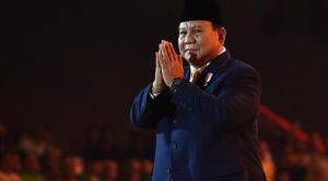Presiden Prabowo Subianto menghadiri Puncak Perayaan HUT Partai Golkar ke-60 Tahun yang digelar di Sentul International Convention Center (SICC), Kabupaten Bogor, Provinsi Jawa Barat, pada Kamis, 12 Desember 2024. Foto: BPMI Setpres
