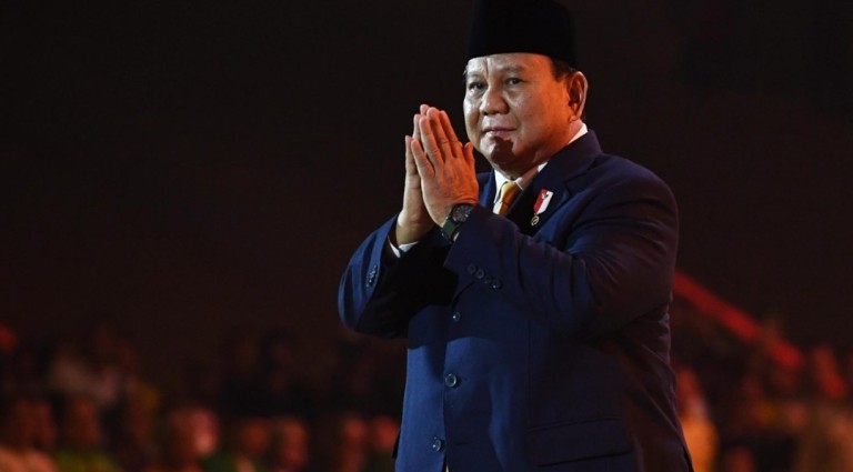 Presiden Prabowo Subianto menghadiri Puncak Perayaan HUT Partai Golkar ke-60 Tahun yang digelar di Sentul International Convention Center (SICC), Kabupaten Bogor, Provinsi Jawa Barat, pada Kamis, 12 Desember 2024. Foto: BPMI Setpres
