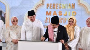 Menag Nasaruddin Umar resmikan Masjid Al Abduh di Palembang