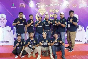 Pekan Olahraga Wartawan Daerah (Porwada) Persatuan Wartawan Indonesia (PWI) Sumatera Selatan ke-IV resmi dibuka dengan penuh semangat dan meriah di Stabel Berkuda Sekayu, pada Selasa (3/12/2024) malam.