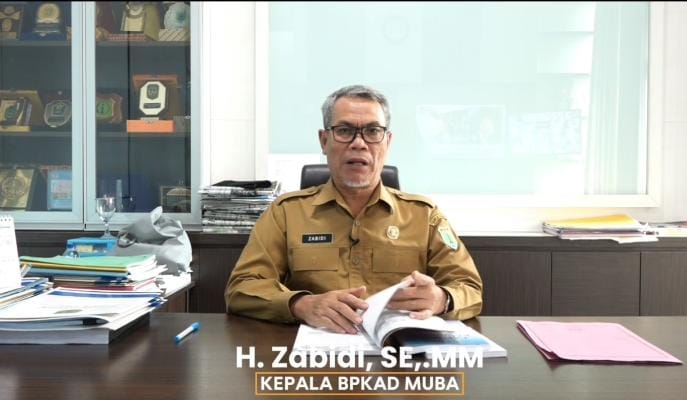 Kepala DPPKAD Muba, Zabidi