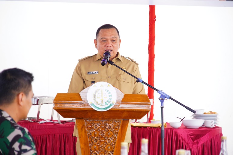 Pj Bupati Muba dalam acara Coffee Morning yang diselenggarakan Kejaksaan Negeri Sekayu dalam rangka Hari Anti Korupsi Sedunia (Hakordia) Tahun 2024