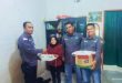 Pengurus DPC PJS Labuhanbatu saat berbagi bersama sesama dengan wartawan di Labuhanbatu