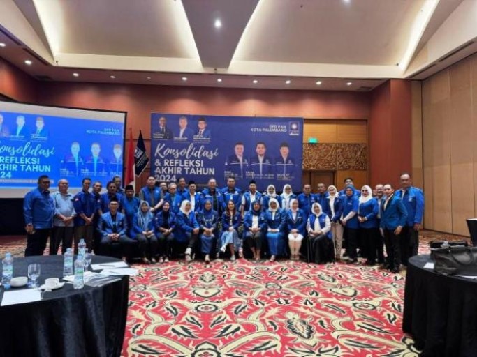 Dewan Pimpinan Daerah (DPD) Partai Amanat Nasional (PAN) Kota Palembang menggelar refleksi akhir tahun 2024 di Hotel Aryaduta, pada hari Jum’at, tanggal 27 Desember 2024.