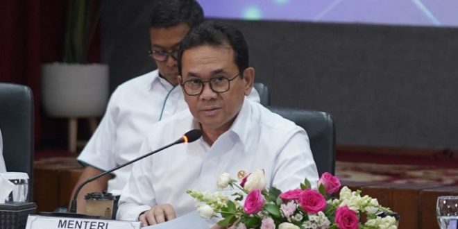 Mendag Budi Santoso dalam konferensi pers
