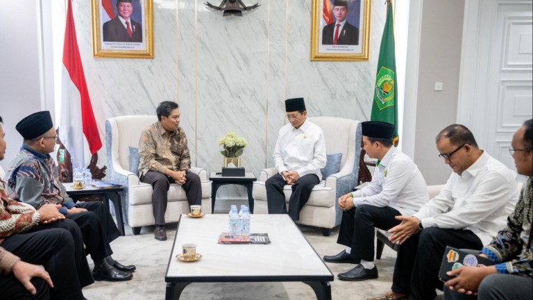 Menteri Agama RI audiensi dengan Ketua Dewan Pengawas BPKH (Foto: Ardi)