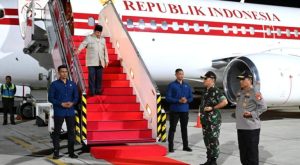 Presiden Republik Indonesia, Prabowo Subianto tiba di Tanah Air, pada Senin, 27 Januari 2025 sekitar pukul 19.30 WIB, setelah melakukan kunjungan kenegaraan ke dua negara yaitu India dan Malaysia. Foto: BPMI Setpres/Kris
